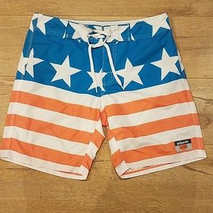 USA Flag board shorts